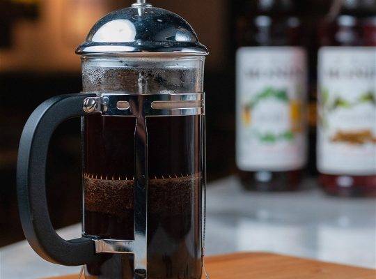 法式黑咖啡壶–热咖啡